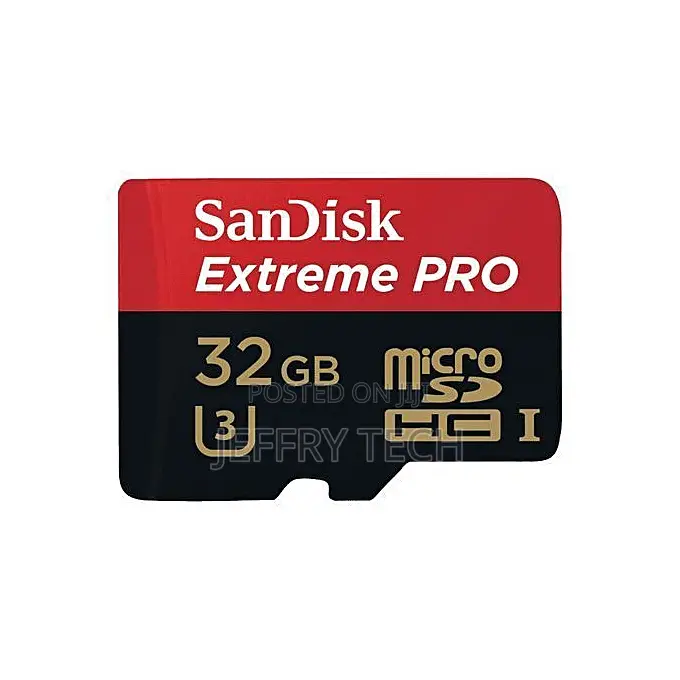 Sandisk Memory Card 32 GB Extreme Pro