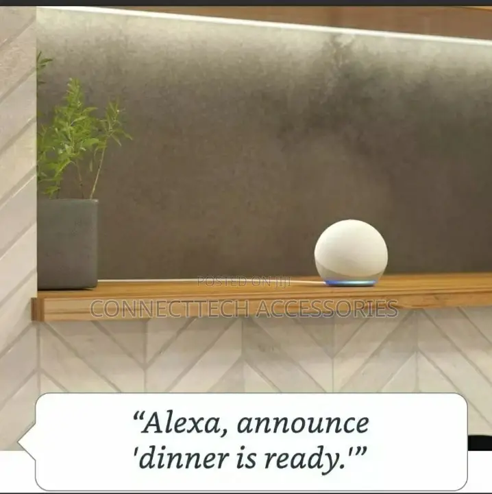 Echo Dot (4rth Gen)Smart Speaker With Alexa/Twinkle Blue