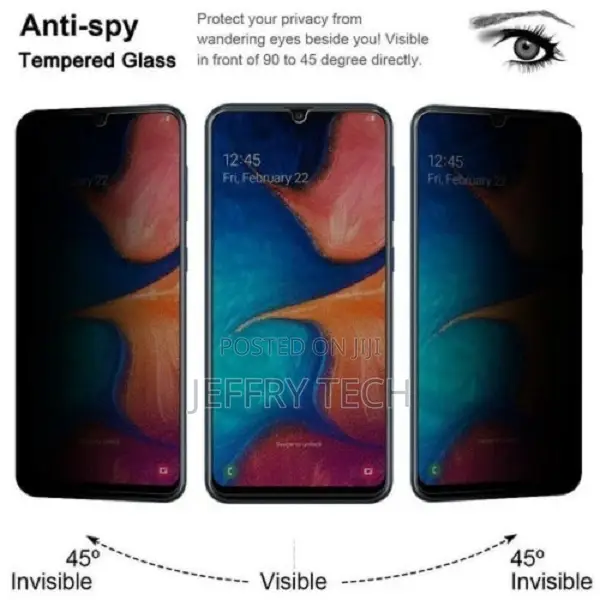 Samsung A70 Privacy Screen Protector