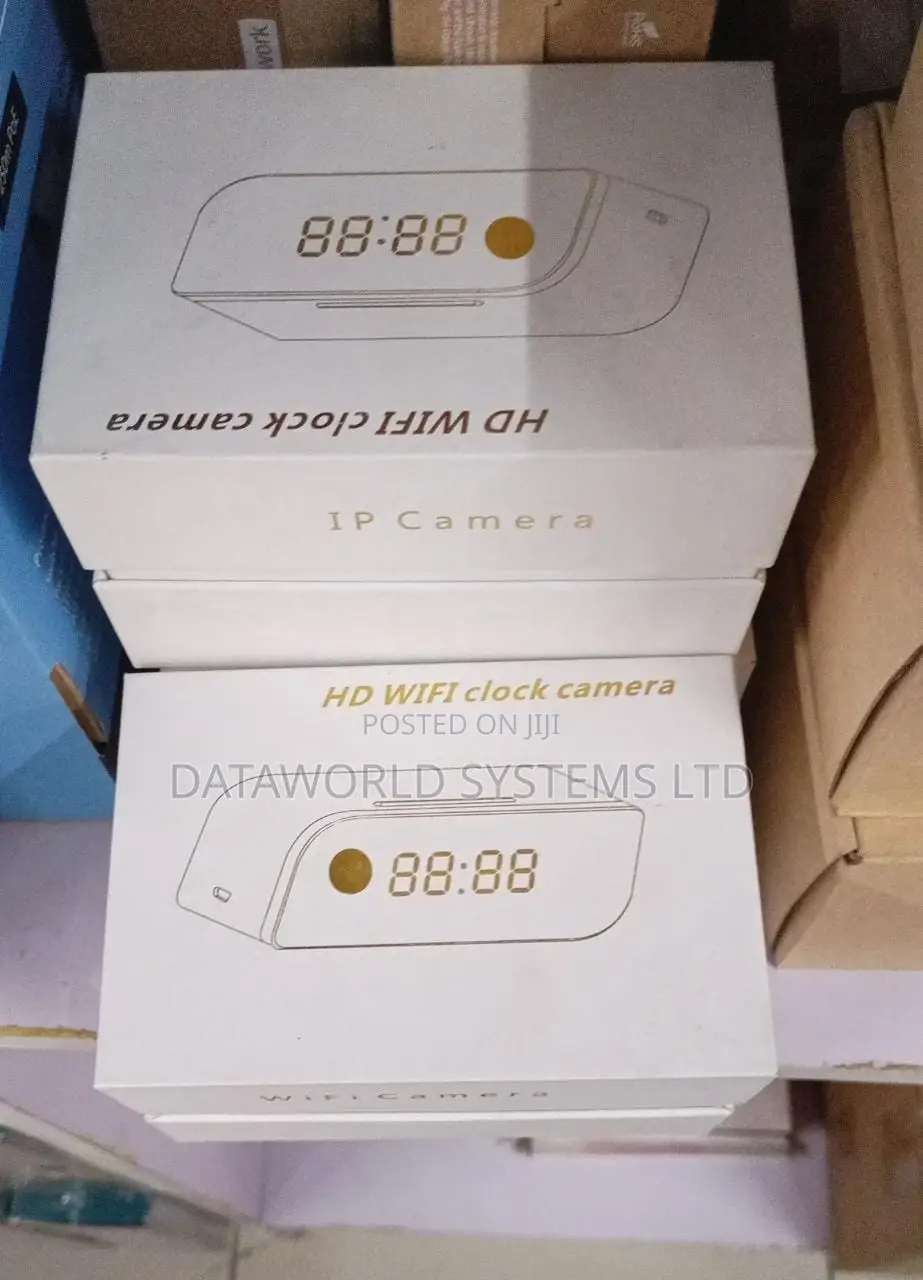 Table Clock HD Wifi Camera