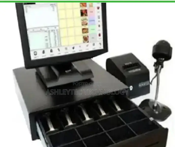 Super Markets Shops Complete Point of Sale POS