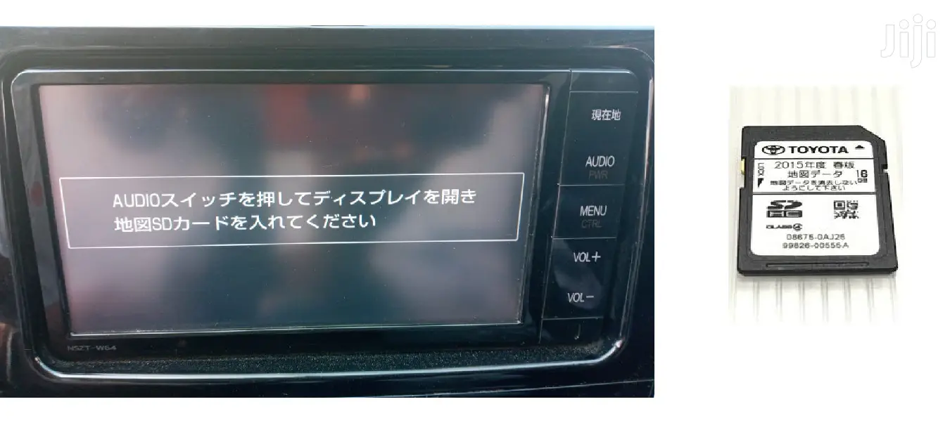 NSZT-W64 SD Card: For Toyota Original Stereo