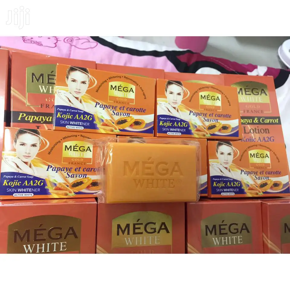 Mega White Gold Kojic Papaya Carrot Soap