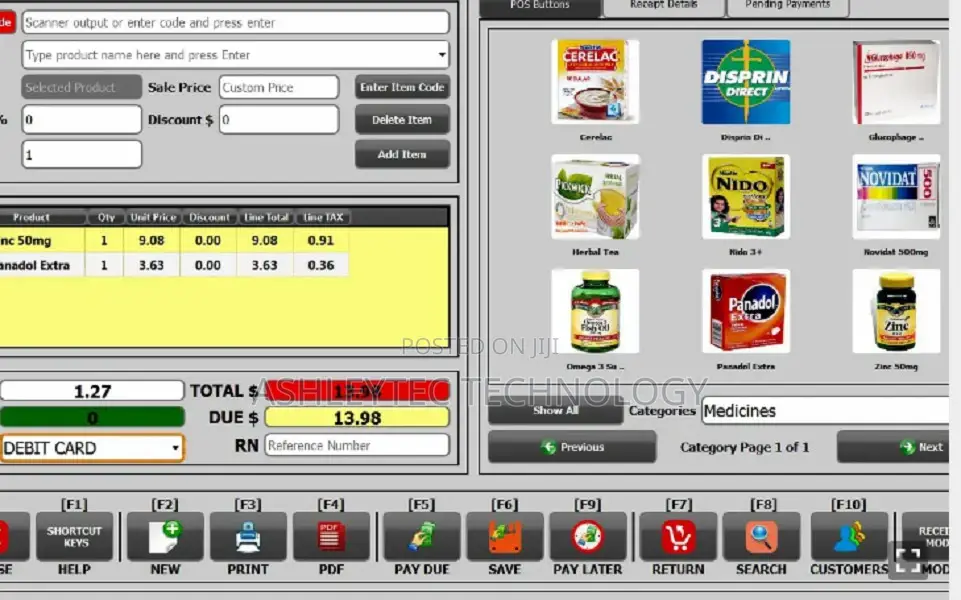 Pharmacy Point of Sale , Chemist Point of Sale