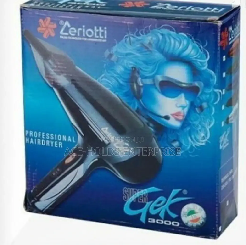 Commercial Zeriotti Hair Blow Dryer