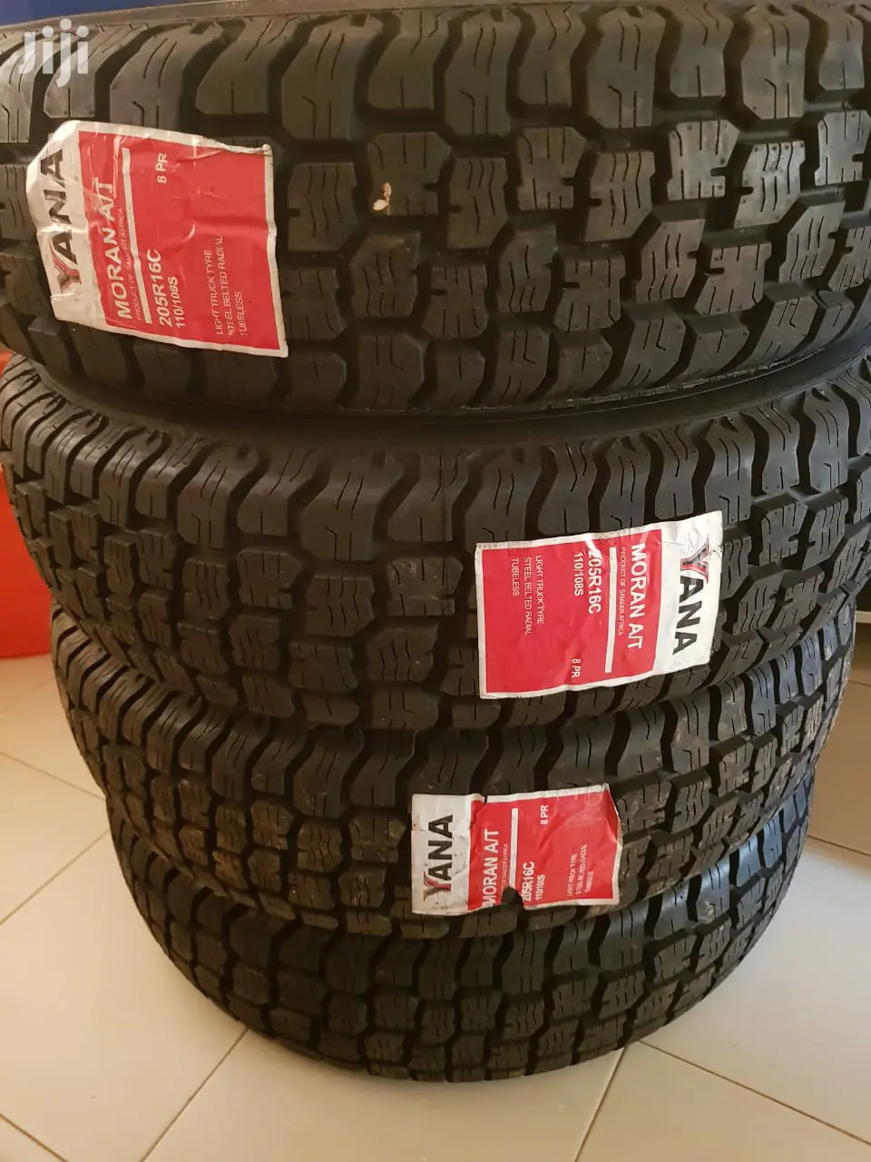 Yana Tires Size 205 R16.