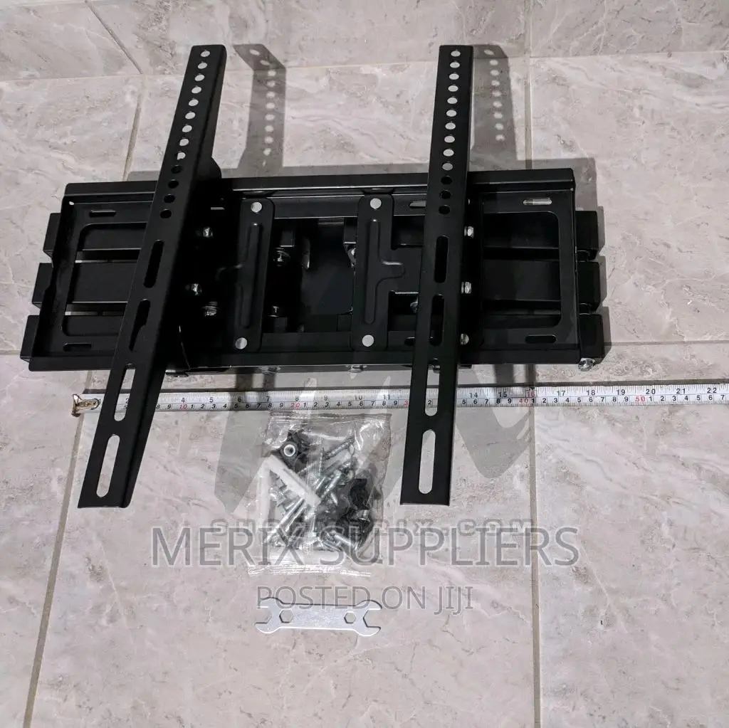 Heavy Duty Double Arm Swivel And Tilt Tv Wall Mount Bracket