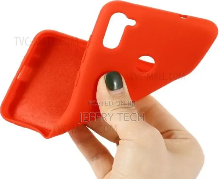 Silicone Cover for Samsung Galaxy A11 - Red