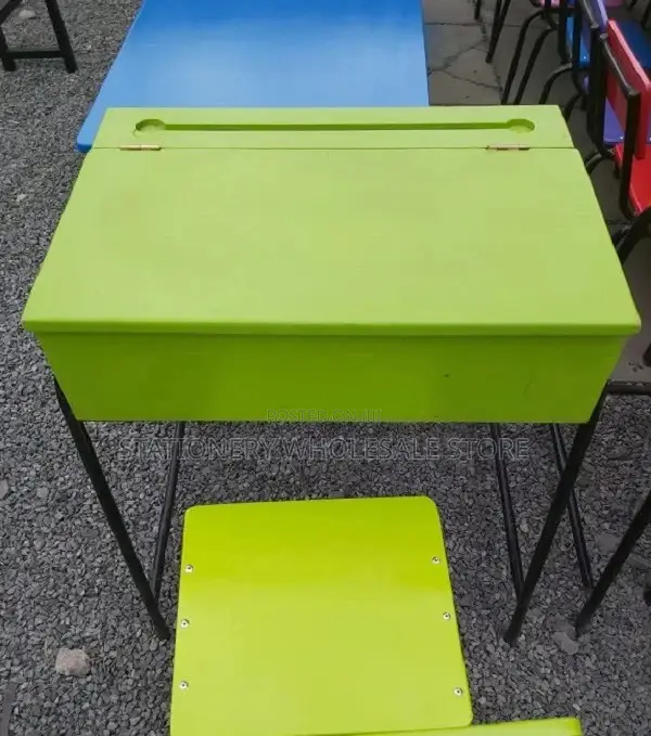 Kindergarten Lockers And Chairs