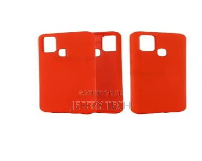 Silicone Cover for Samsung Galaxy A21S - Red