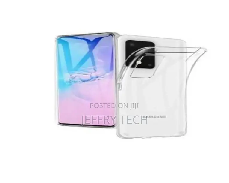 Clear Case for Samsung S20 (Black)