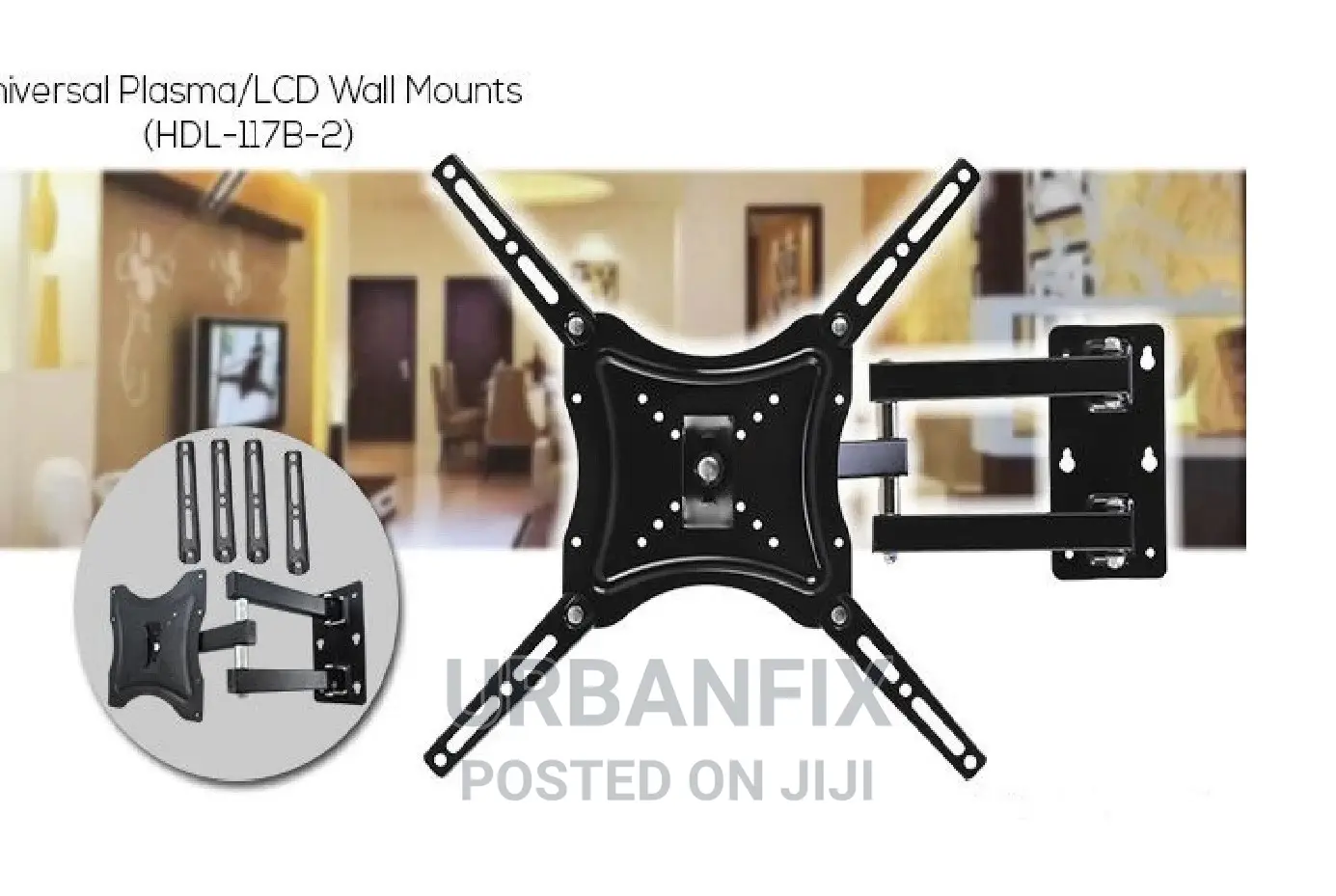 New 14 TO 55 INCHES Tv SWIVEL Wall Mount Brackets On Huge Of