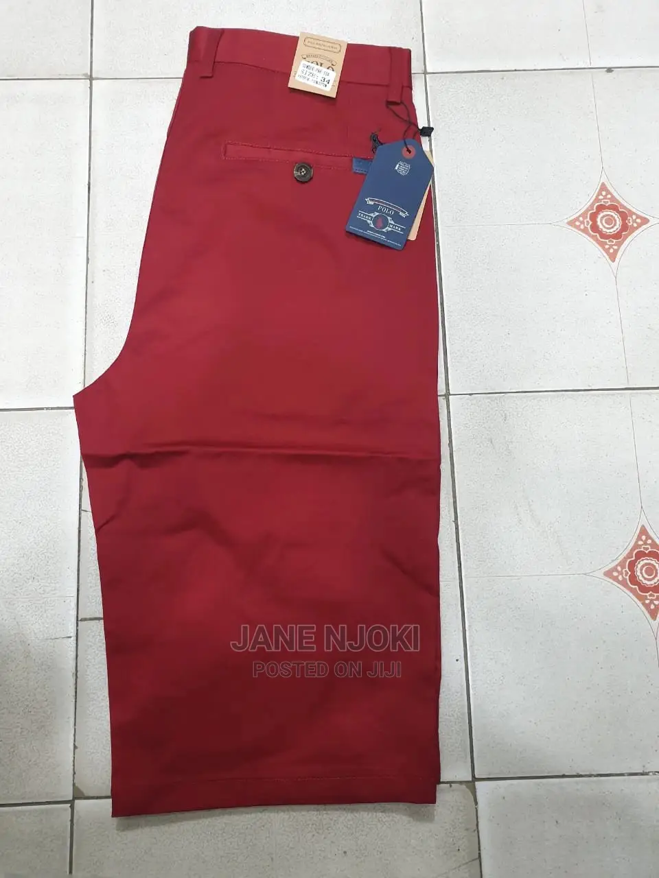 Red Khaki Trouser