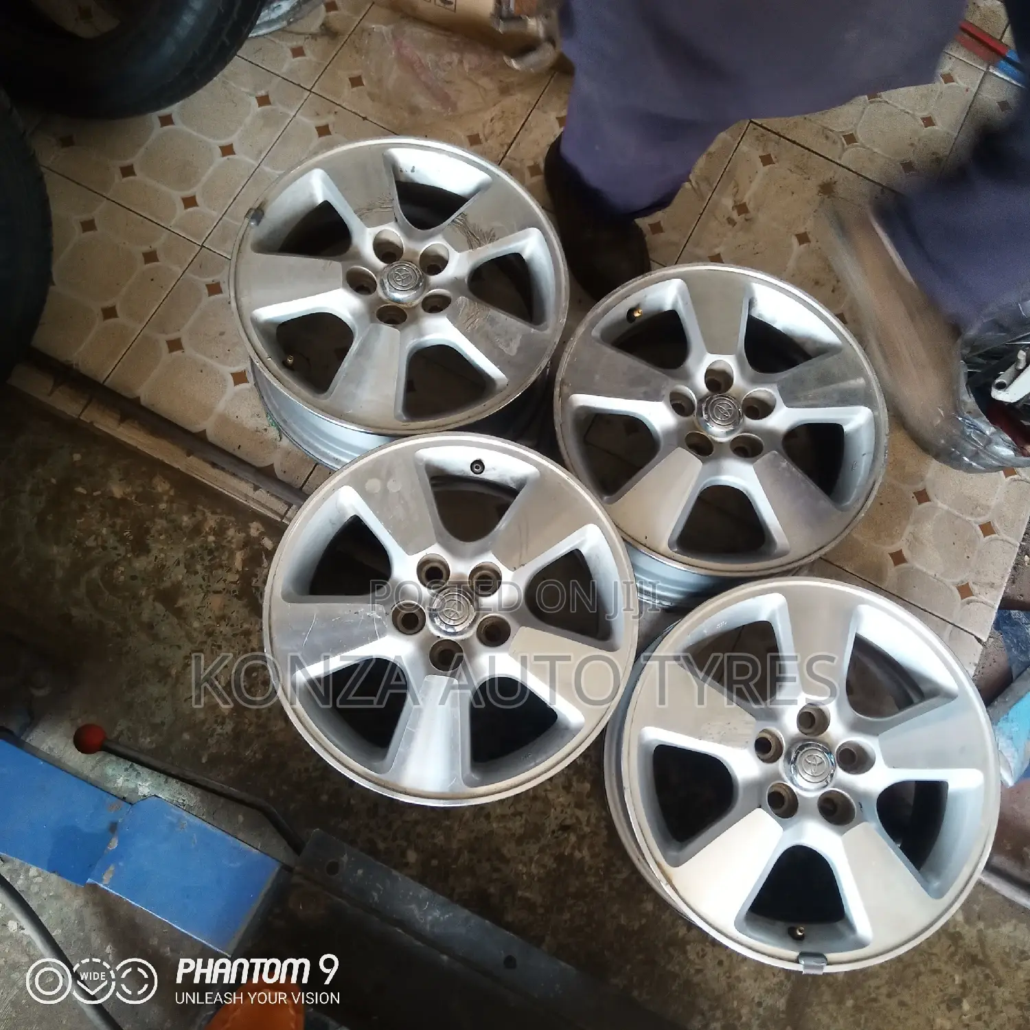Set of Toyota Wish Sport Rims Size 15