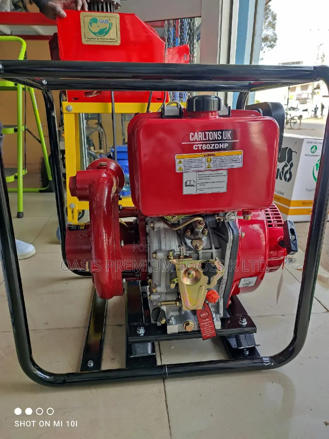 Diesel High Pressure Water Pump