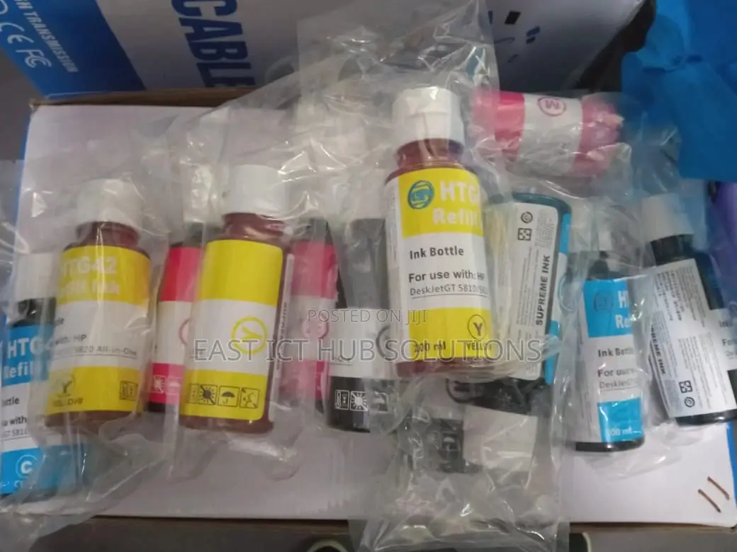 Hp Color Inks For All Inkjet And Deskjet Printers 100ml