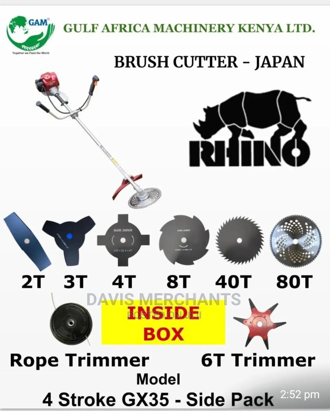Brush Cutter With Accessories