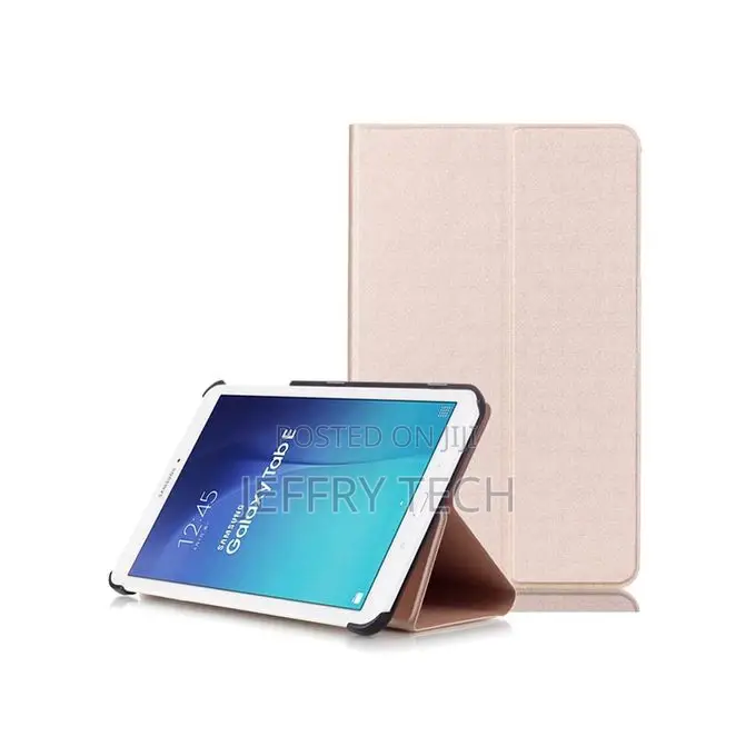 Flip Cover Case for Samsung Galaxy Tab E 9.6 (T560), Brown