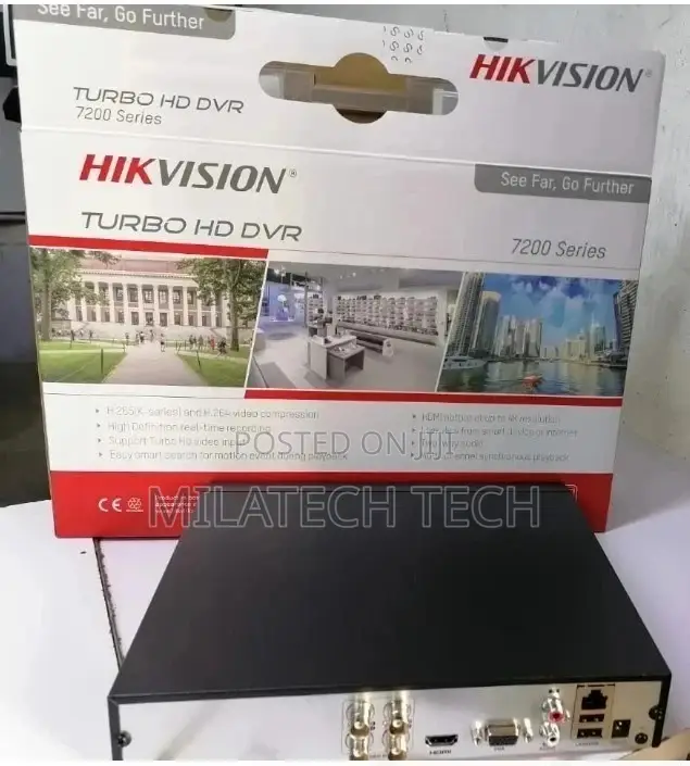 4 Channel 7200 Series Hik Vision