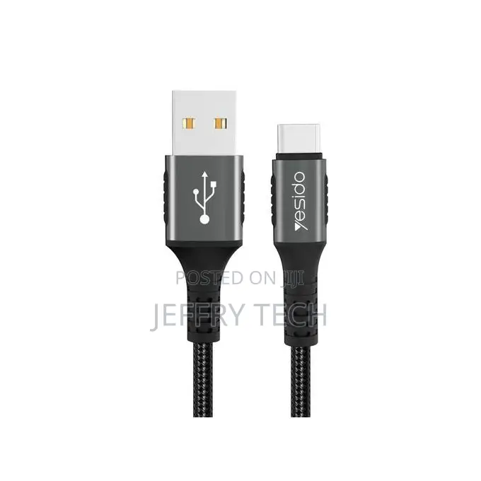 Yesido CA-36 Type-C to USB Super Fast Charge 5A Data Cable -
