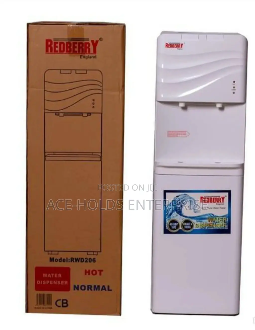 Brand New Hot and Normal Redberry Water Dispenser