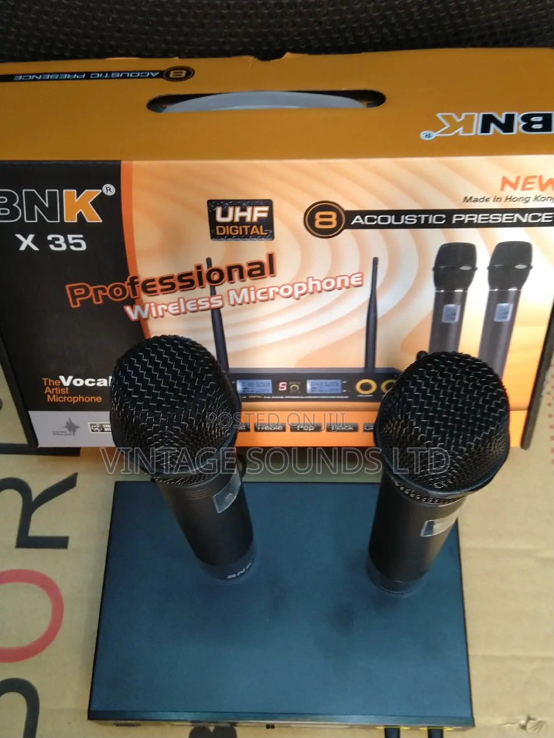 Bnkx5 Wireless Microphone Uhf