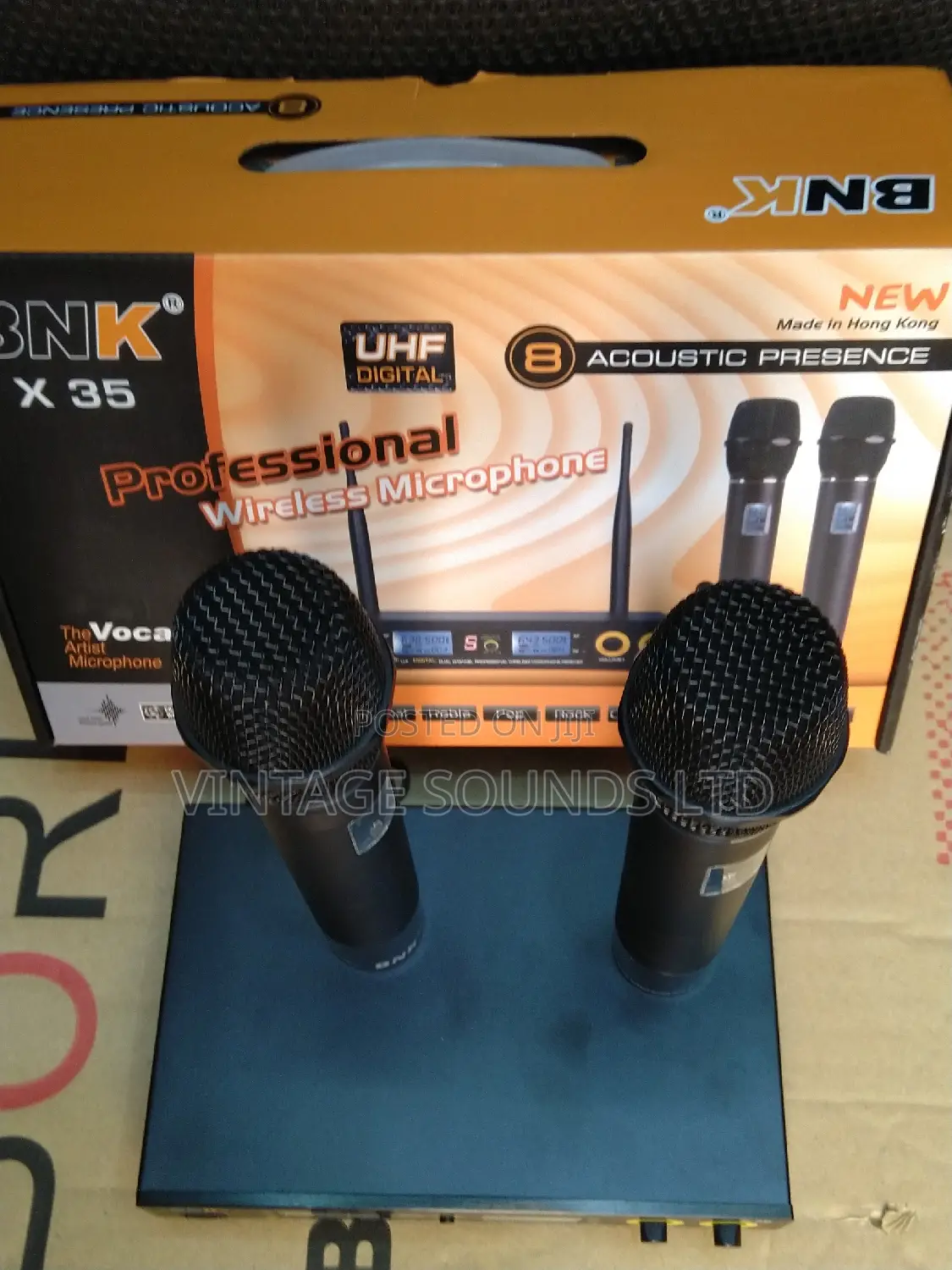Bnkx5 Wireless Microphone Uhf
