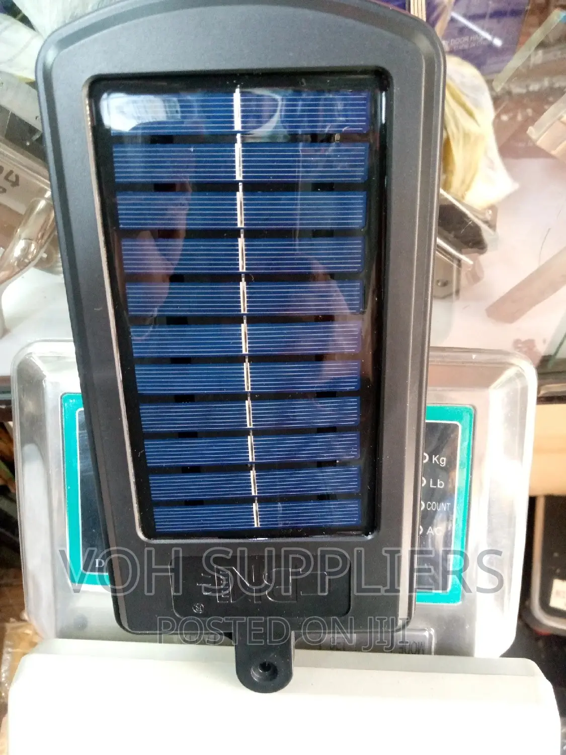 Small Floodlight With a Solar