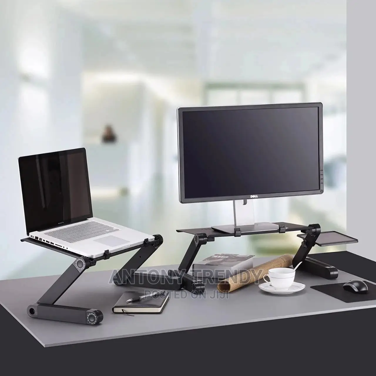 Ergonomic Aluminum Laptop Mount Computer Stand