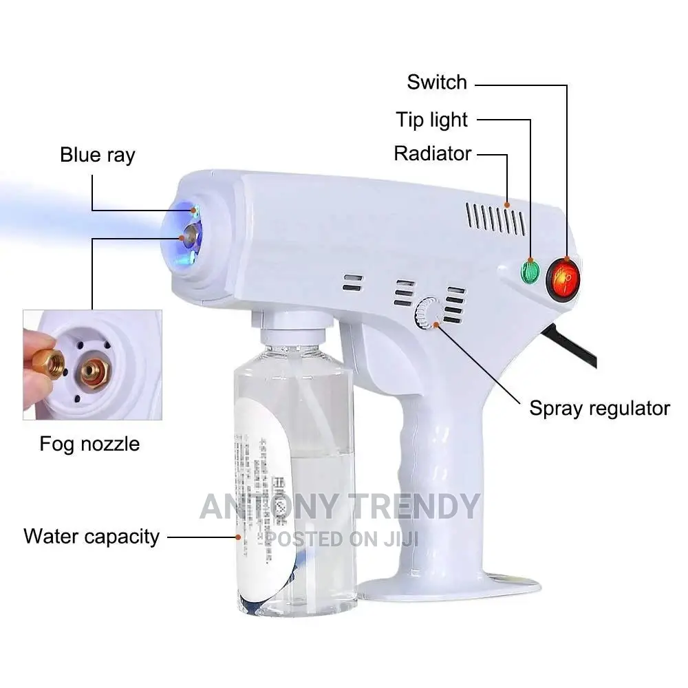 Disinfection Blue Light Nano Spray Gun