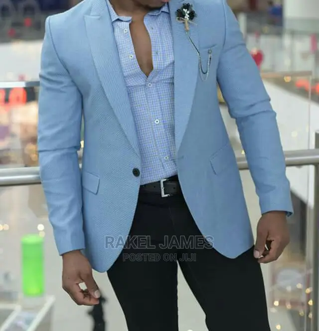 Maroon Slim Fitting Blazer