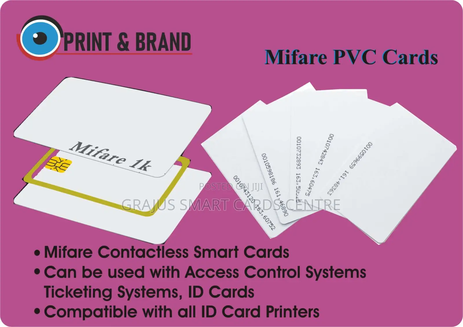 Mifare Classic Contactless Smart Cards