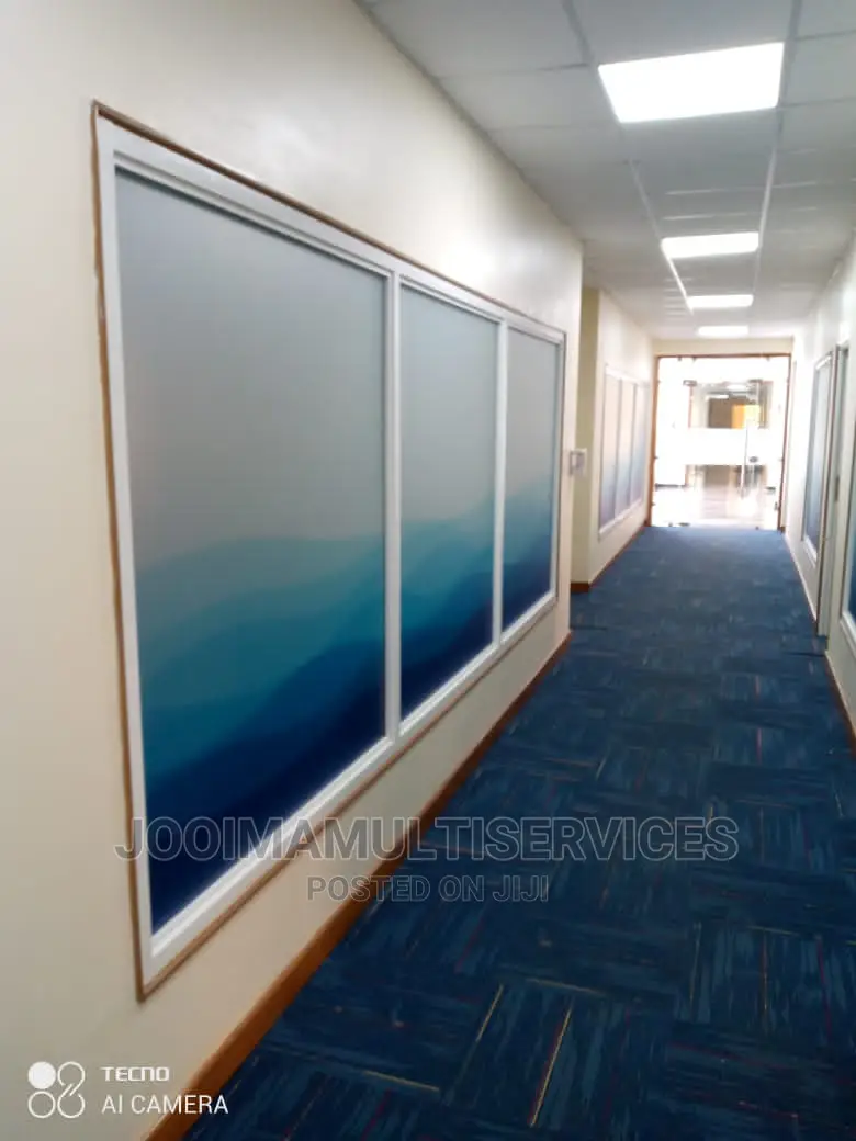 Aluminium Work/ Tinting the Glass