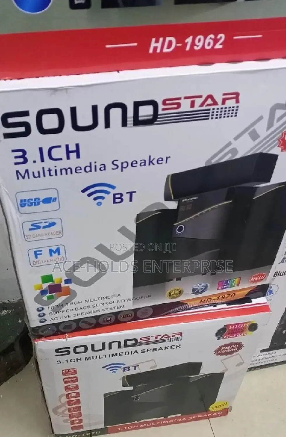 3.1 Soundstar Hd-1970 System 60000watts Multimedia System.