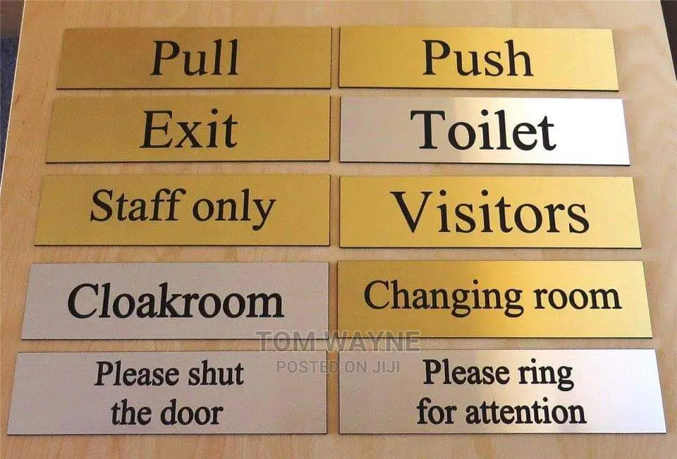Door Signs