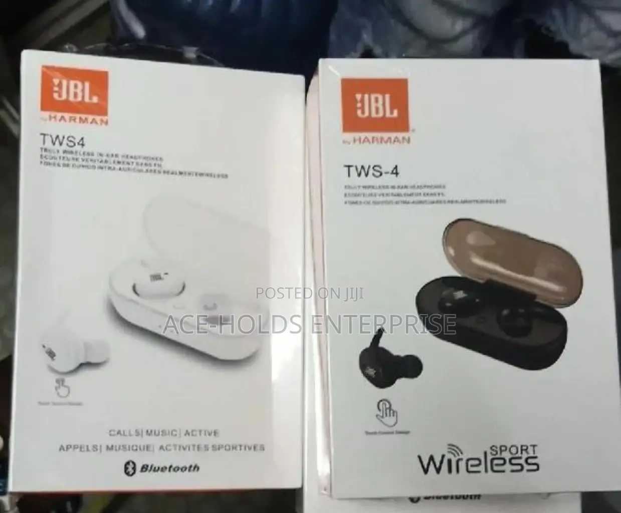 Jbl Bluetooth Wireless Pod Earphones.