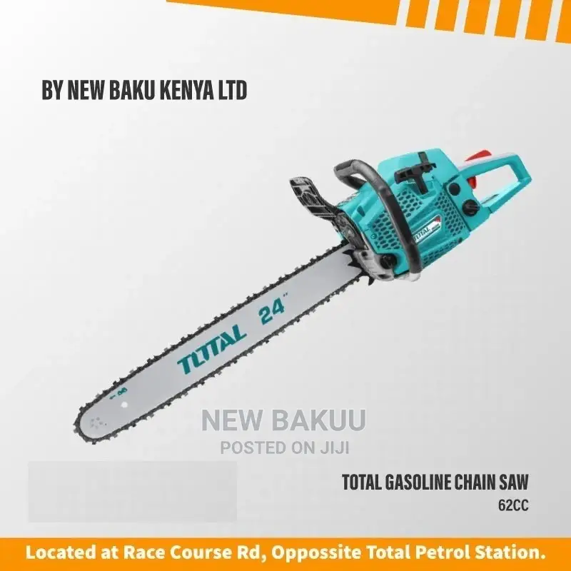 Total Gasoline Chain Saw 62cc