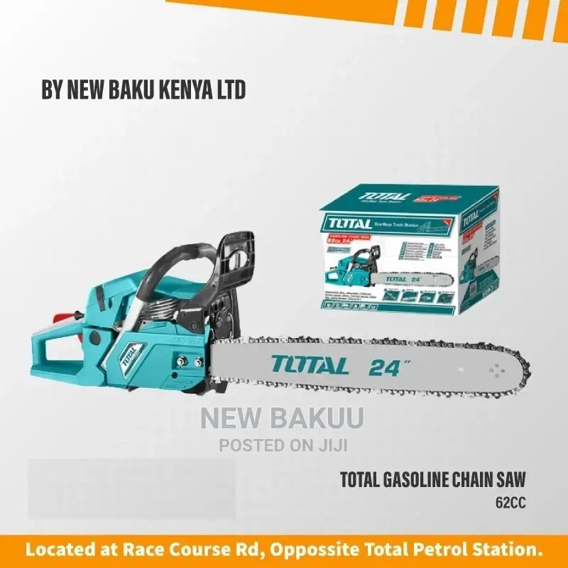 Total Gasoline Chain Saw 62cc