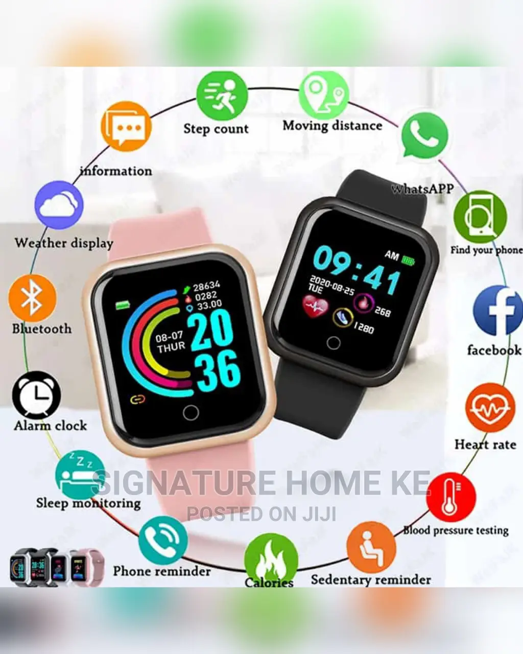 Y68 Smart Watch