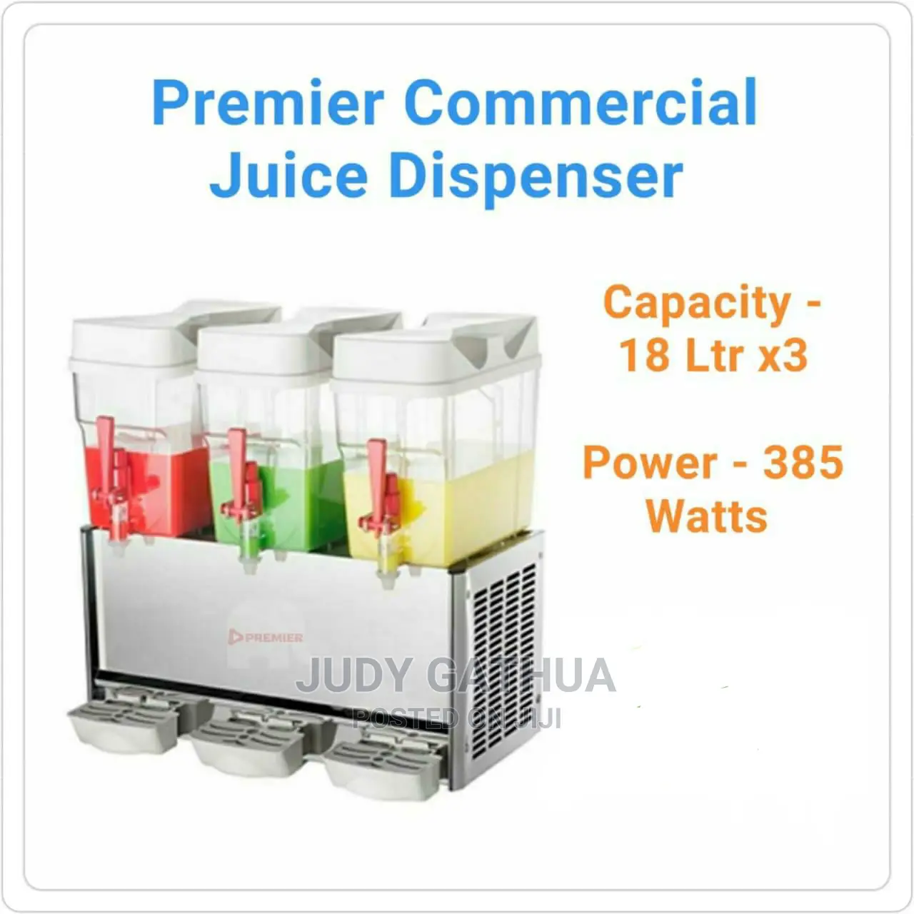 Juice Dispenser 18ltr