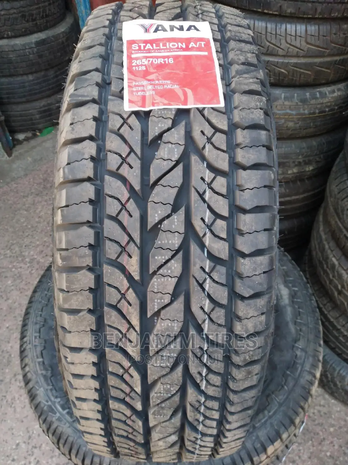 Yana Tires Sizes 265/70r16 A/T.