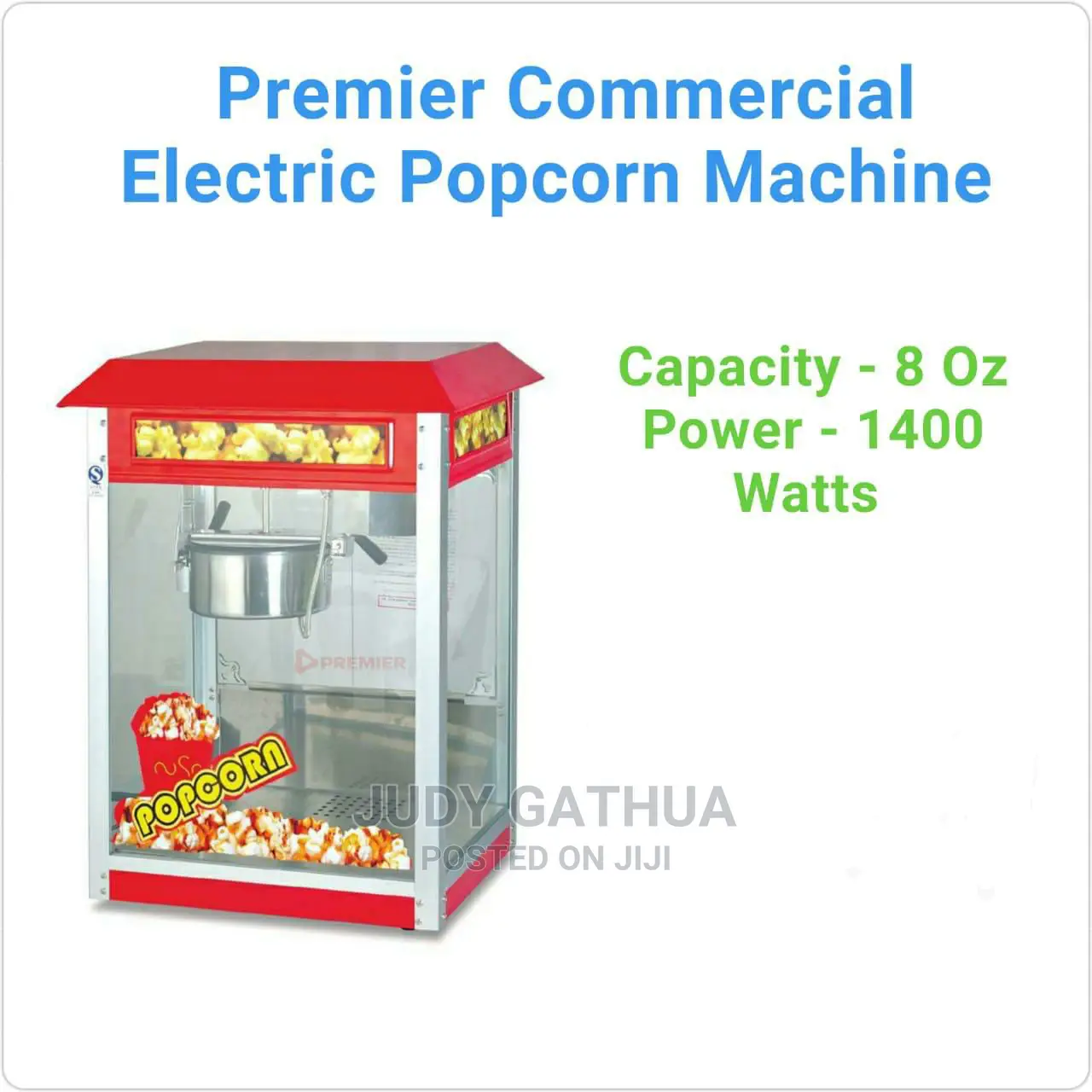 Commercial Popcorn Maker