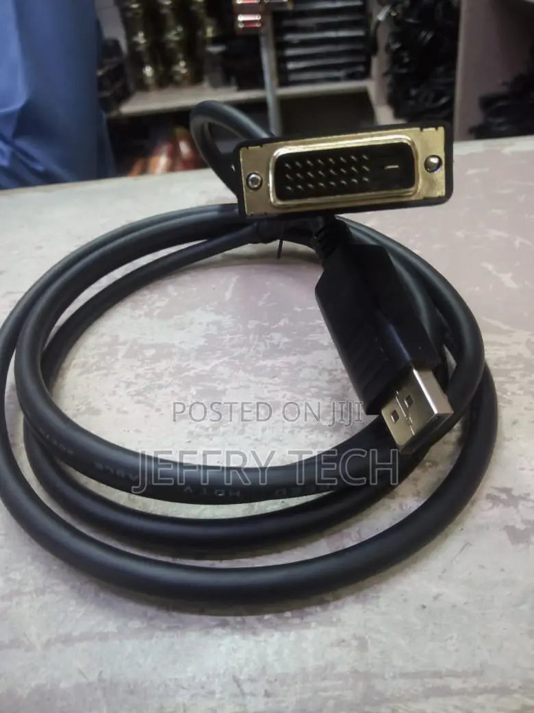 Displayport To DVI Cable (DP To DVI Cable) 6 Feet