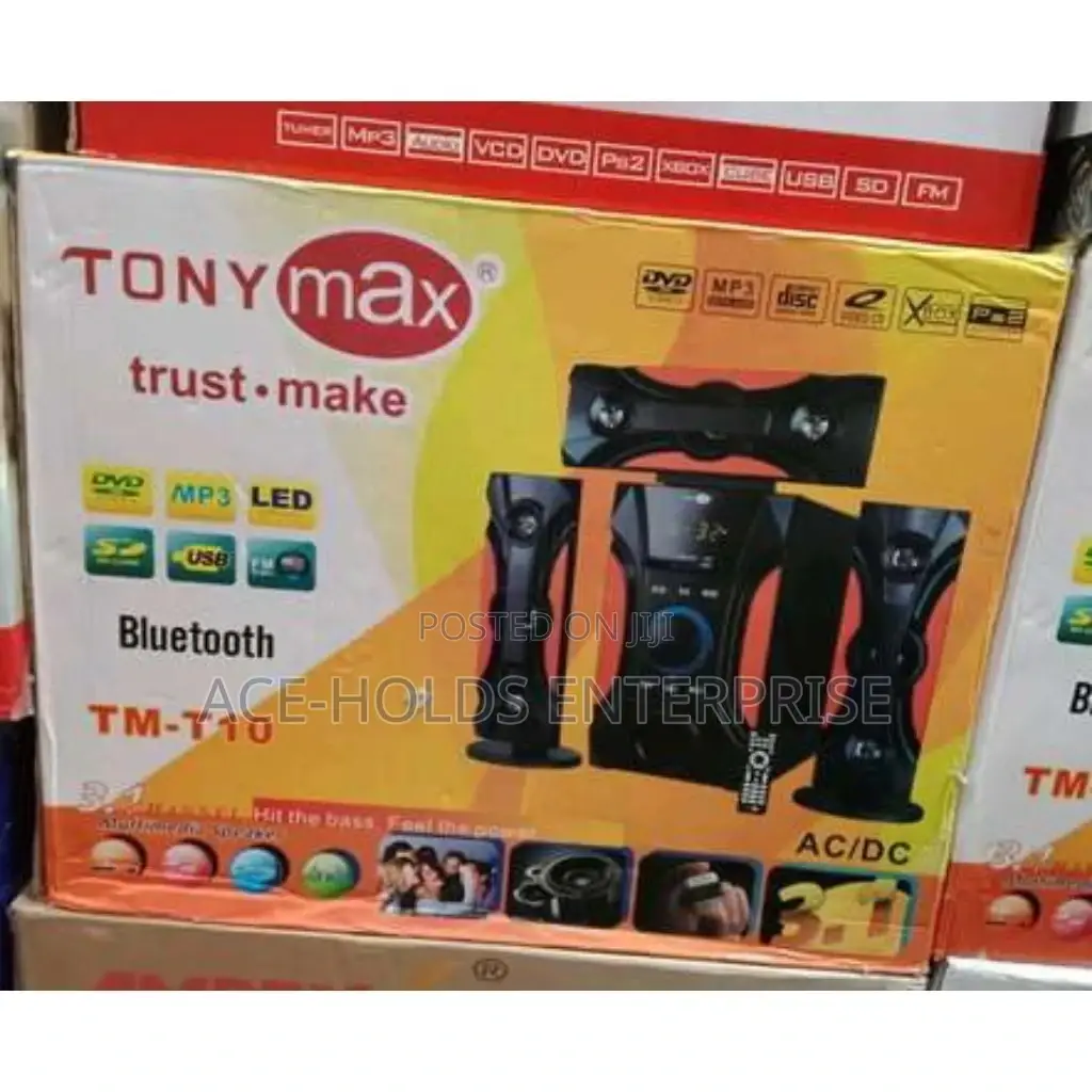 3.1CH TM-T10 Tonymax AC/DC Woofer Sound System