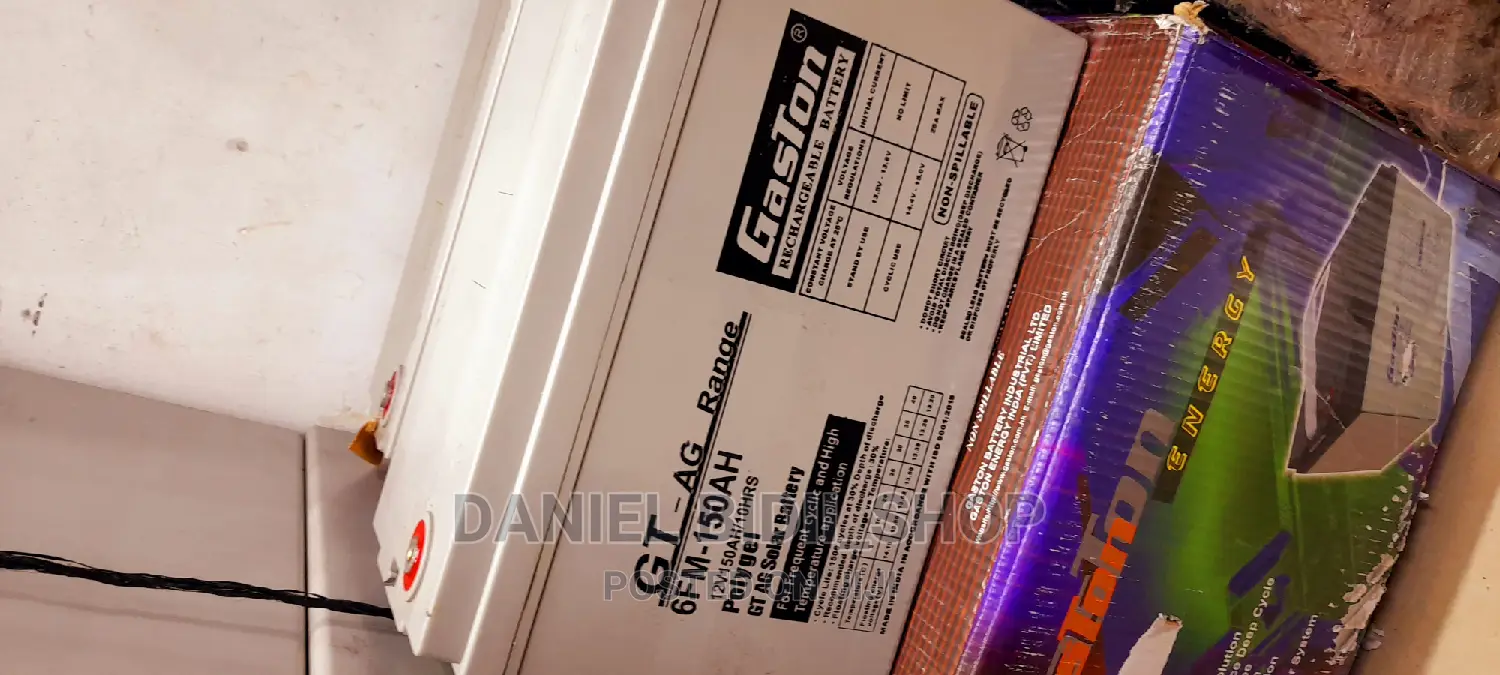 Gaston Polygel AGM Rechargeable Solar Battery 150ah