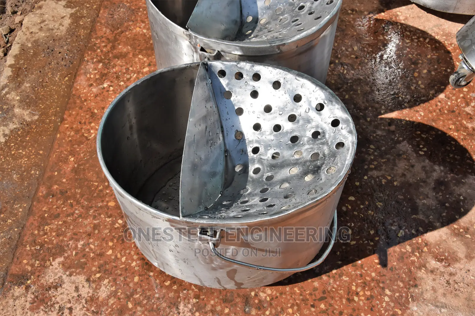 Stainless Steel Mop Buckets (Small Size)