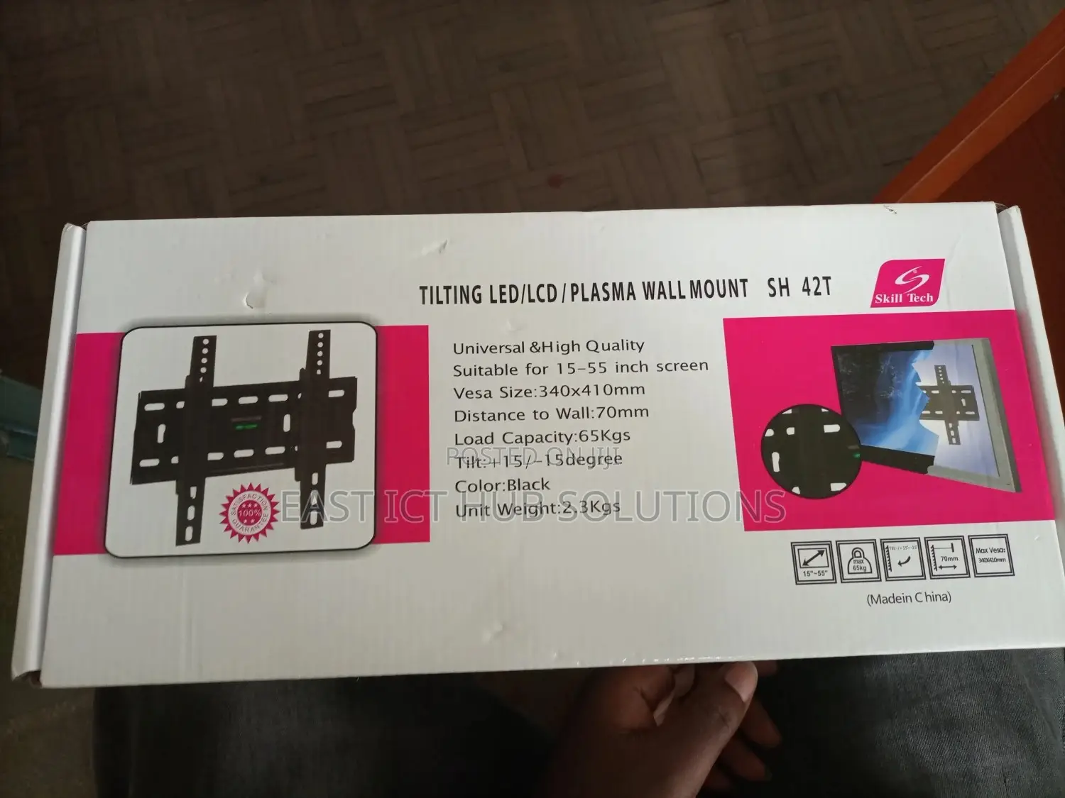 Tilting LED/LCD Wall Bracket for Tv 15/55 Inch