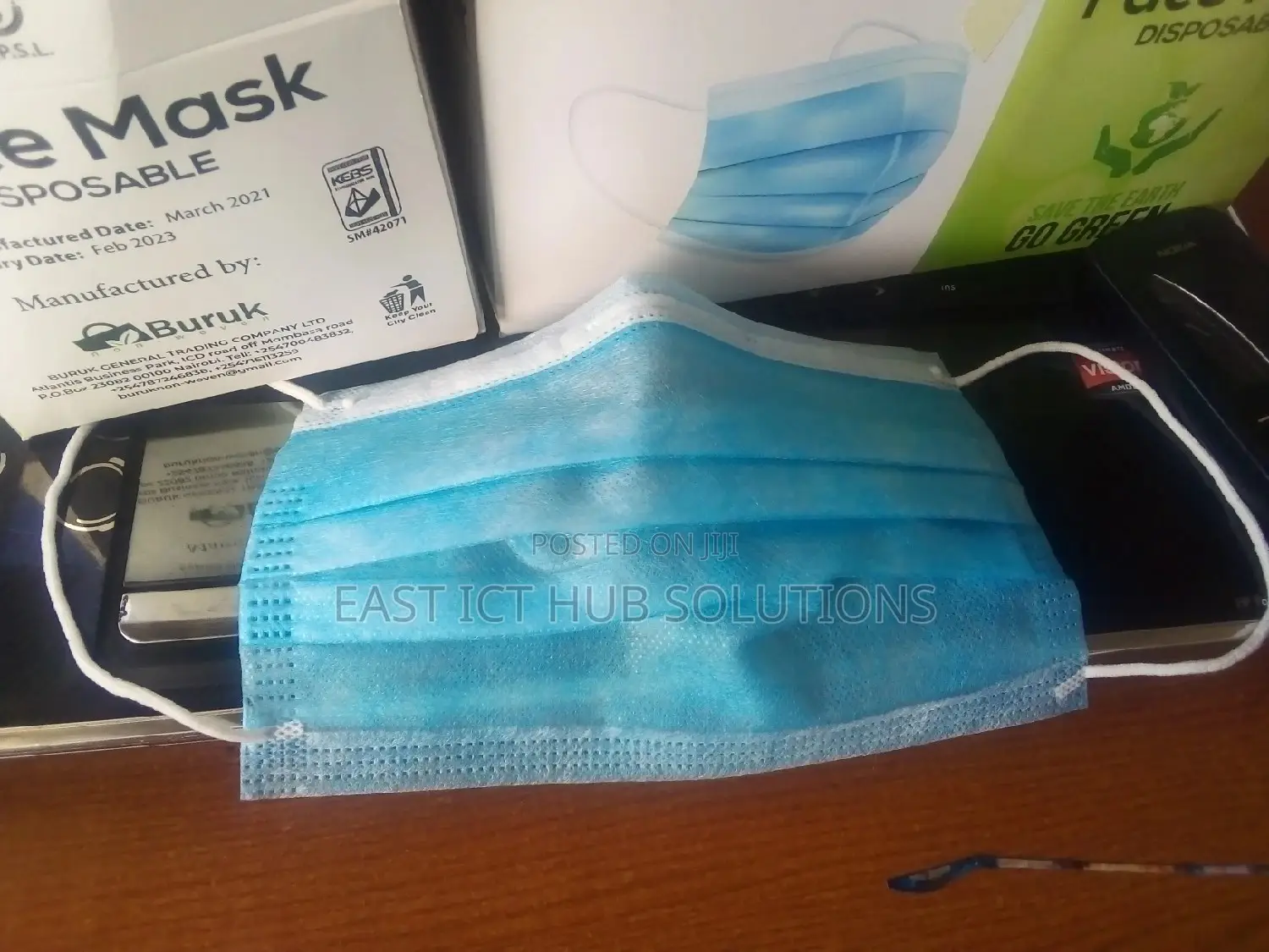 Quality Face Masks Disposable. Firm Nose Adjustment Rod