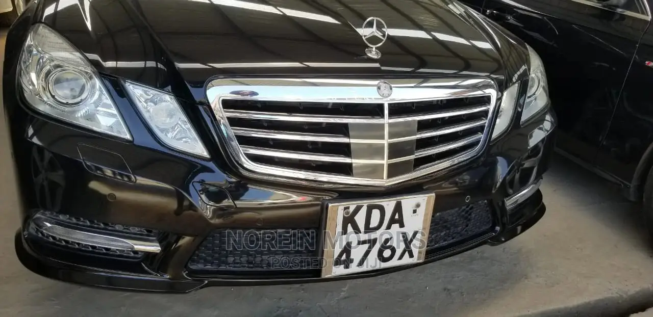 Mercedes-Benz E250 2013 Black