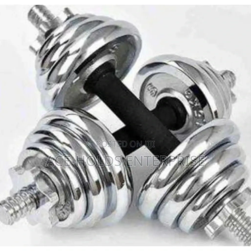 10kgs Chrome Dumbbells Set